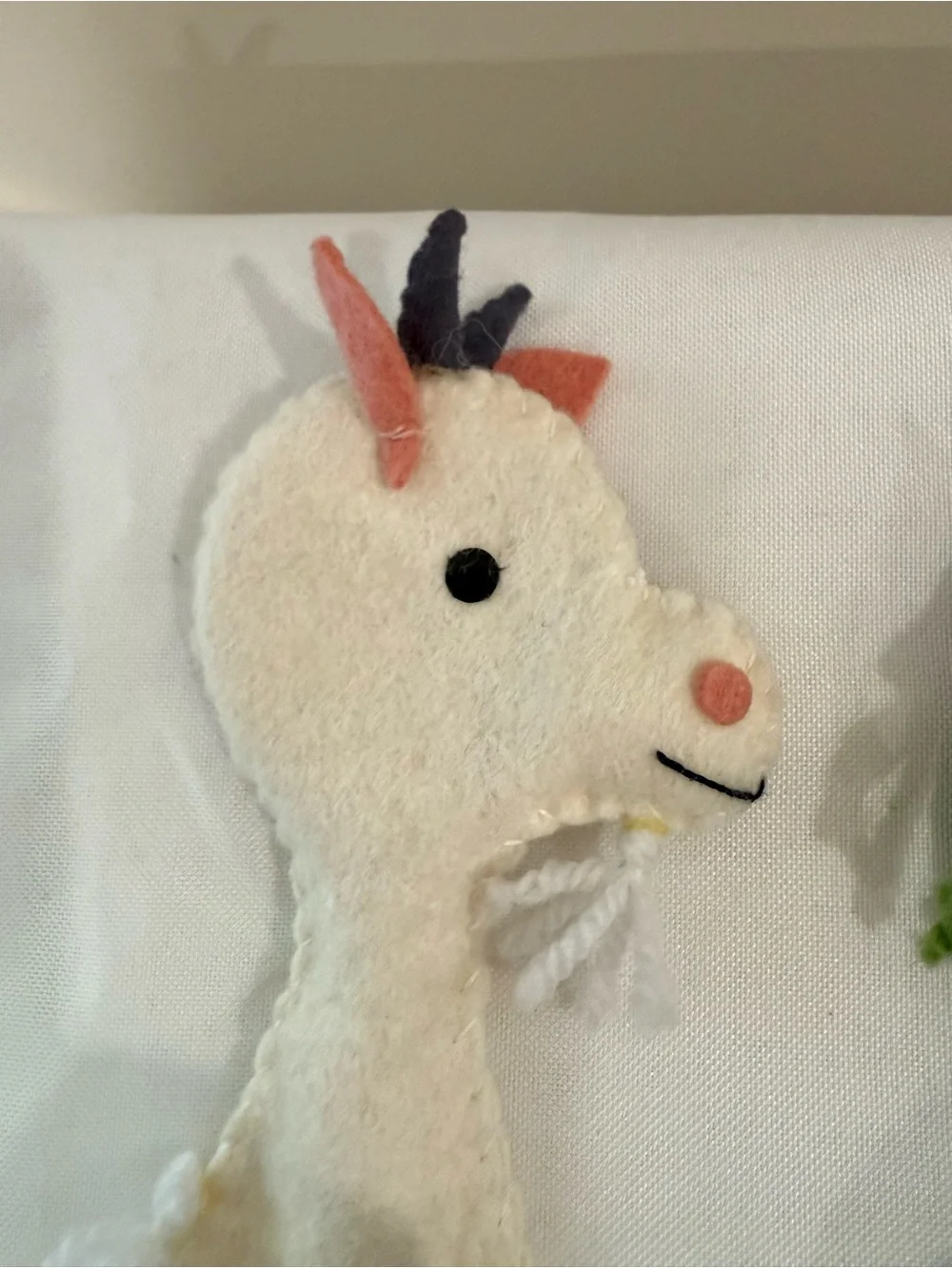 Wooden Spoon Felt Puppets Green Witch 3 Goats for Kids